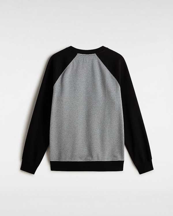 Grey Men Vans Core Basic Raglan T Shirts Canada | VN0781693