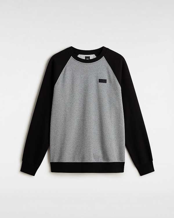 Grey Men Vans Core Basic Raglan T Shirts Canada | VN0781693