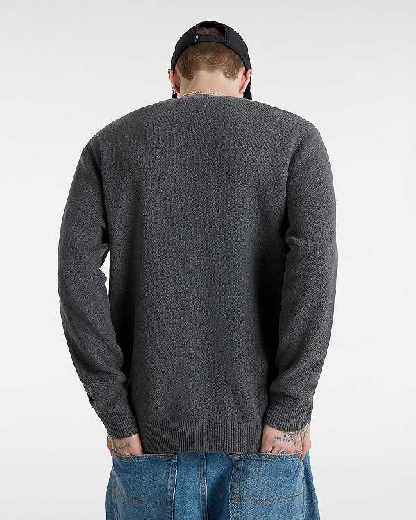 Grey Men Vans Emmett Cardigan Canada | VN0941276