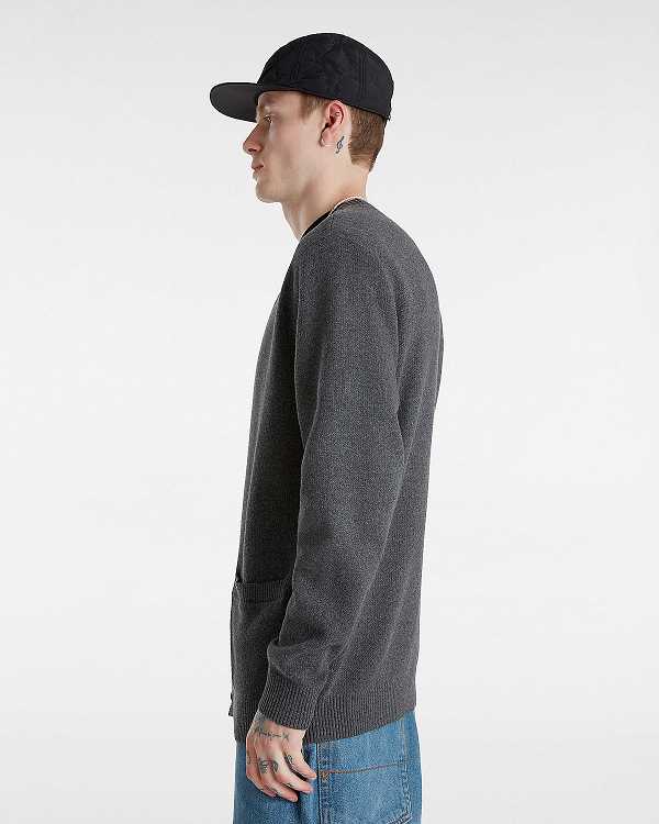 Grey Men Vans Emmett Cardigan Canada | VN0941276
