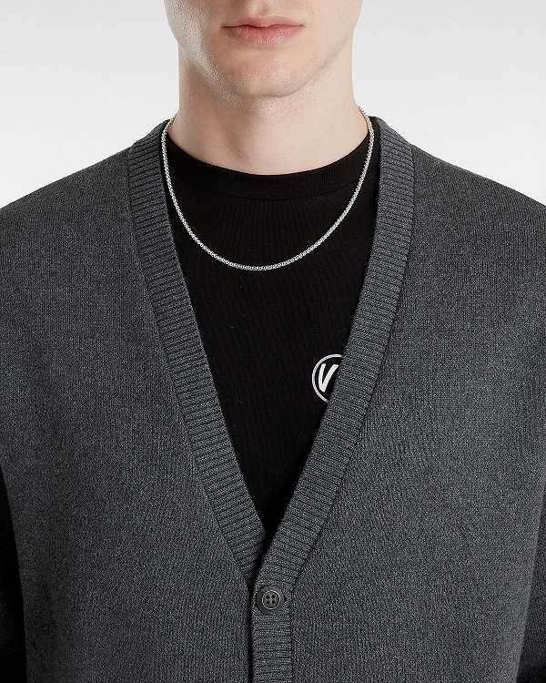 Grey Men Vans Emmett Cardigan Canada | VN0941276