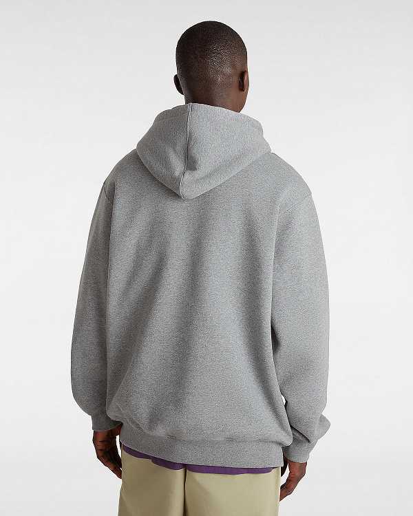 Grey Men Vans Fish loose Hoodie Canada | VN9108476