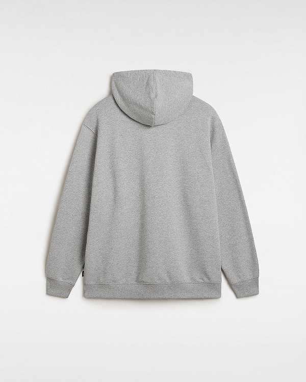 Grey Men Vans Global Line Loose Hoodie Canada | VN6971025