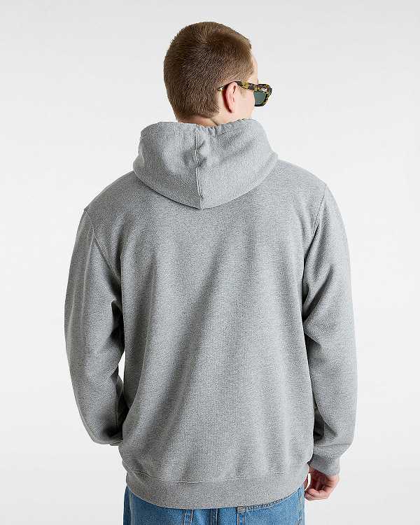 Grey Men Vans Global Line Loose Hoodie Canada | VN6971025