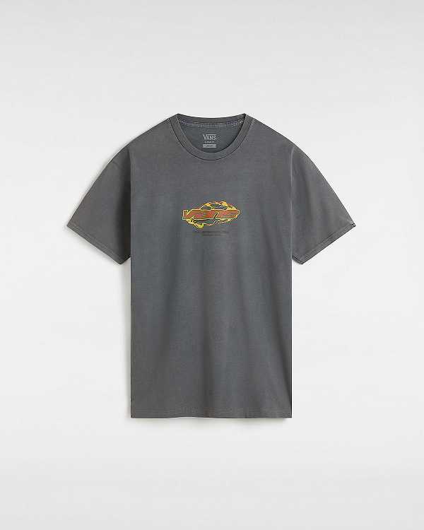 Grey Men Vans Ignitions T Shirts Canada | VN7310854