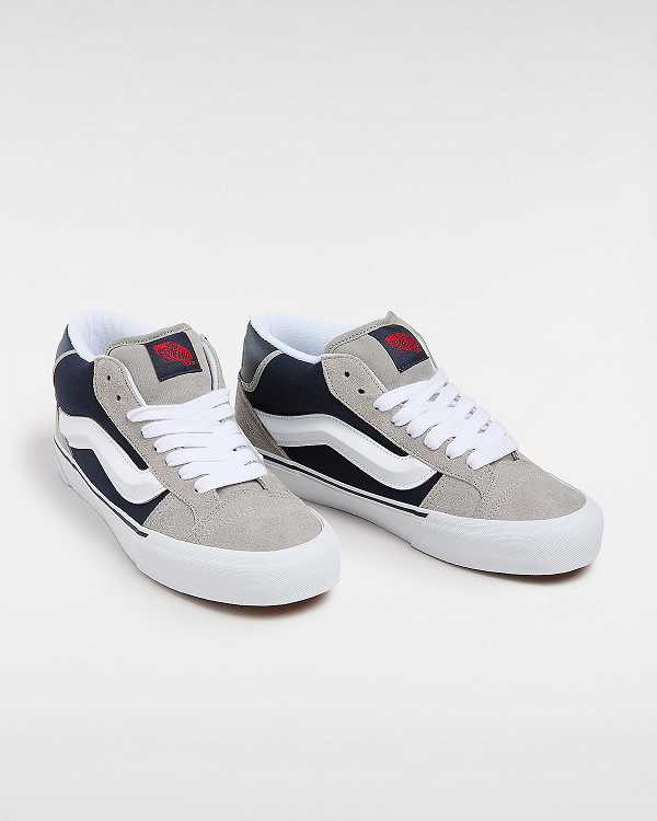 Grey Men Vans Knu Mid Sneakers Canada | VN5094132
