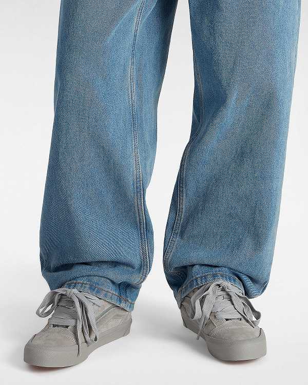 Grey Men Vans Knu Skool Cordura Sneakers Canada | VN4926807