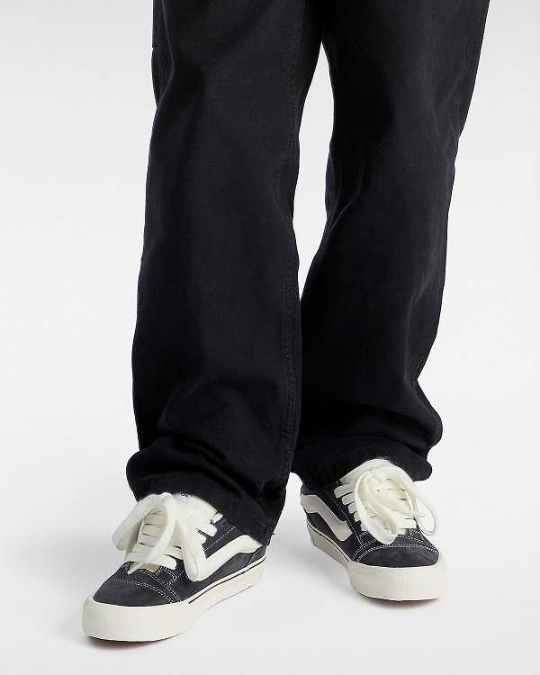 Grey Men Vans Knu Skool Sneakers Canada | VN8714250