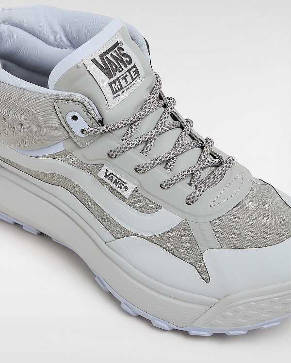 Grey Men Vans MTE Crosspath Mid Sneakers Canada | VN7564291