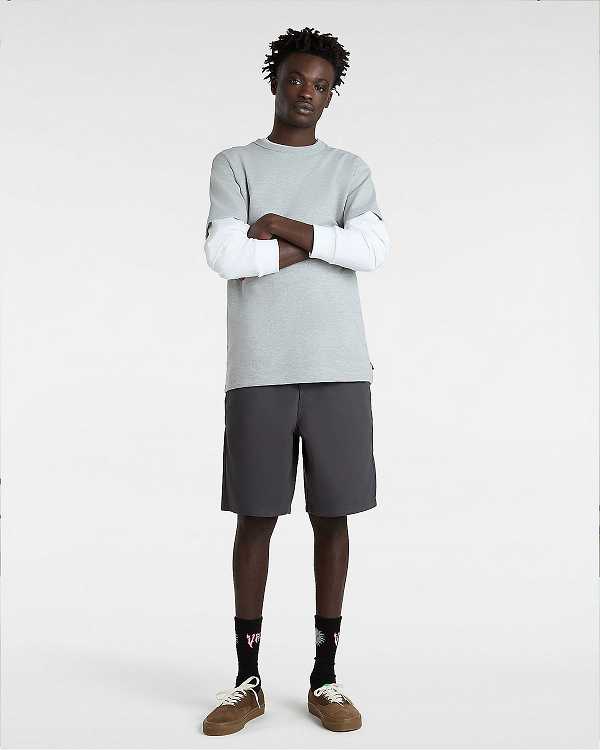 Grey Men Vans Off The Wall II T Shirts Canada | VN7201465