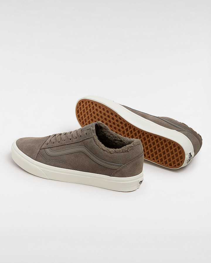 Grey Men Vans Old Skool Sneakers Canada | VN5746801