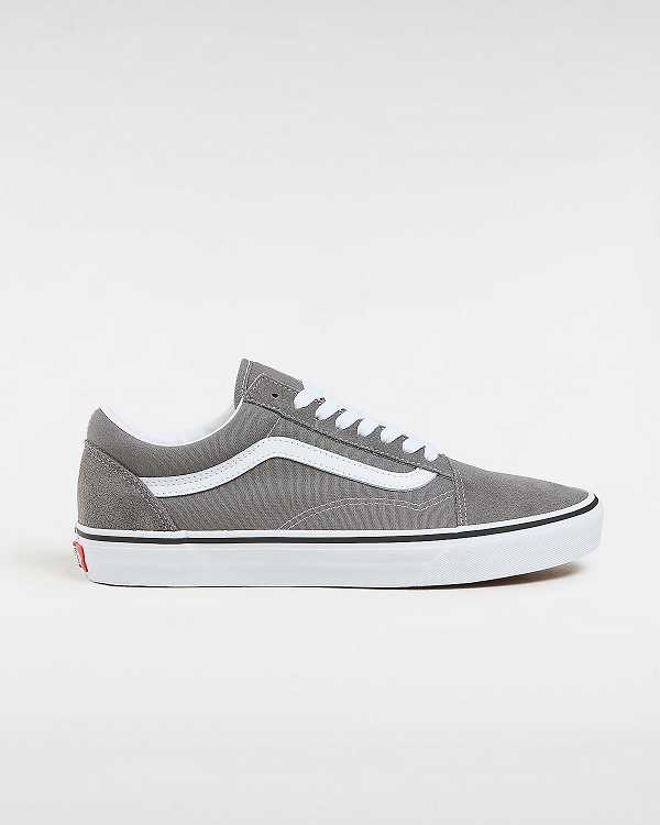 Grey Men Vans Old Skool Sneakers Canada | VN7981062