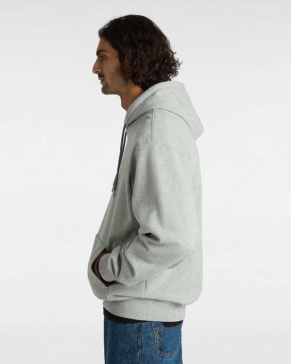 Grey Men Vans Original Standard Loose Hoodie Canada | VN9260183
