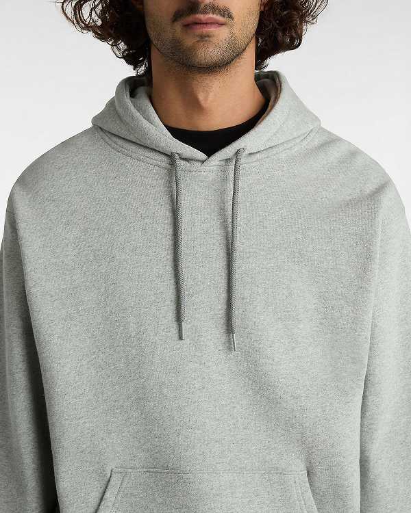 Grey Men Vans Original Standard Loose Hoodie Canada | VN9260183