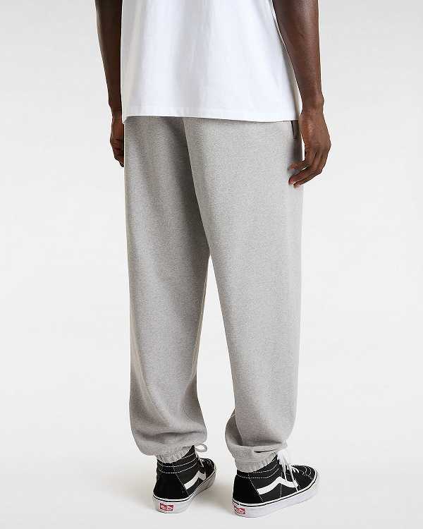 Grey Men Vans Original Standards Fleece Loose Pants Canada | VN1975204