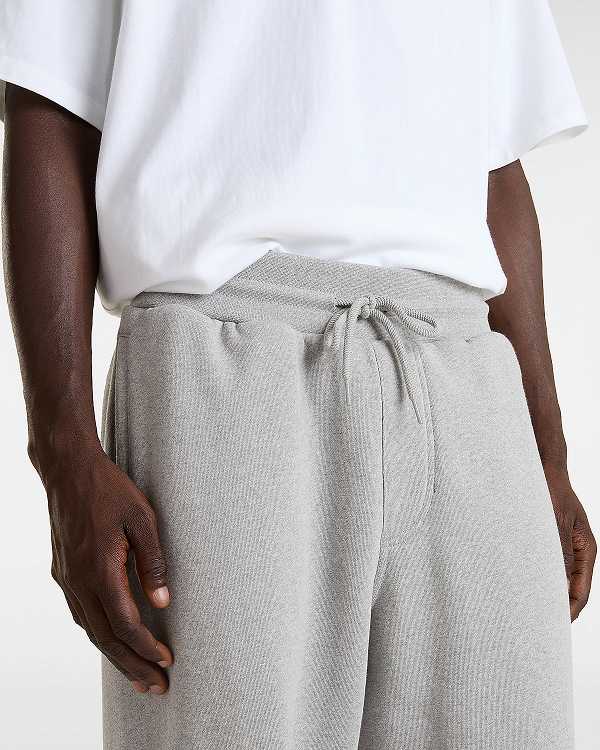 Grey Men Vans Original Standards Fleece Loose Pants Canada | VN1975204
