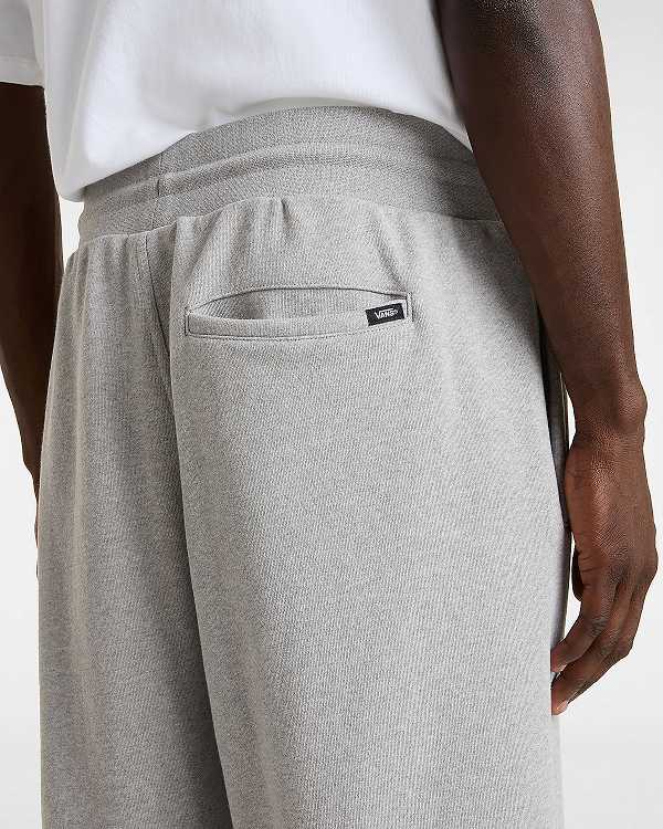 Grey Men Vans Original Standards Fleece Loose Pants Canada | VN1975204