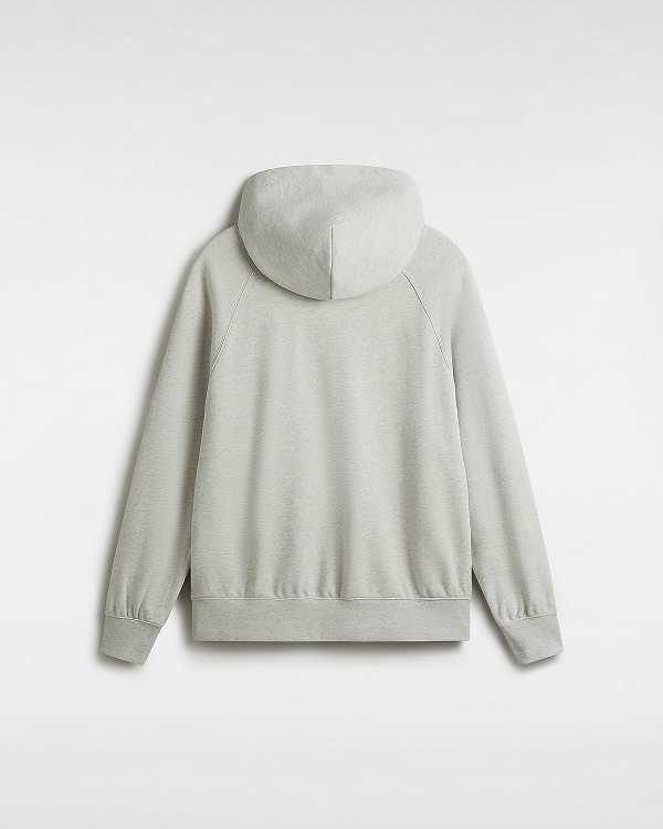 Grey Men Vans Premium Logo Hoodie Canada | VN9763028