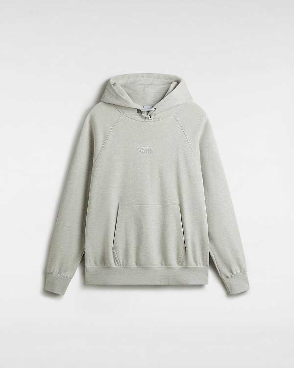 Grey Men Vans Premium Logo Hoodie Canada | VN9763028