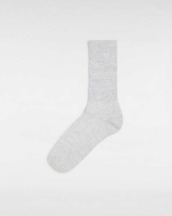 Grey Unisex Vans Half Box Crew (1 Pair) Socks Canada | VN4821905