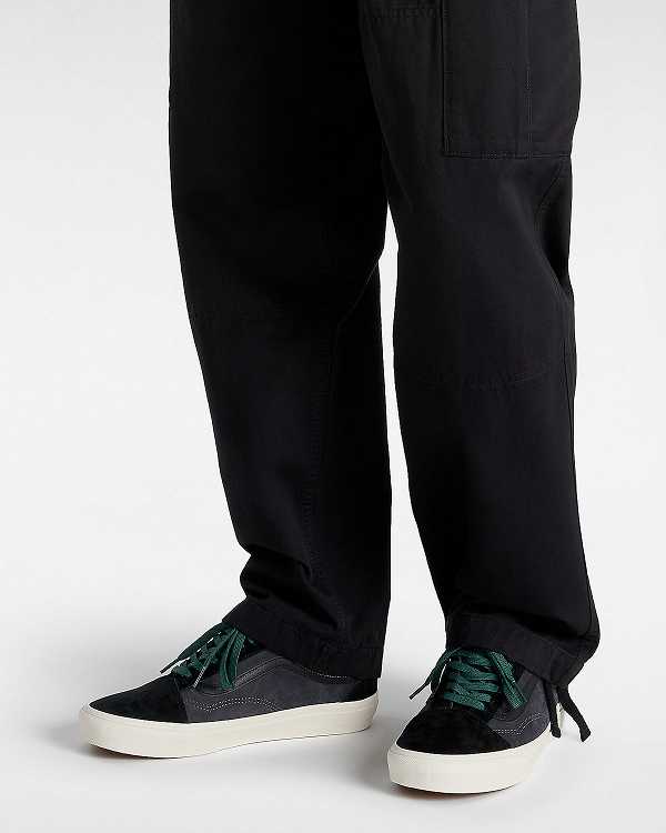 Grey Women Vans Old Skool Pig Suede Sneakers Canada | VN1578249