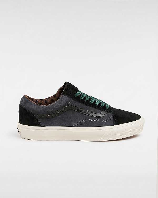 Grey Women Vans Old Skool Pig Suede Sneakers Canada | VN1578249