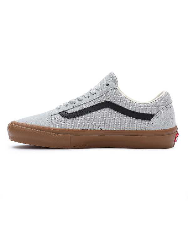 Grey Women Vans Old Skool Skate Shoes Canada | VN5380412