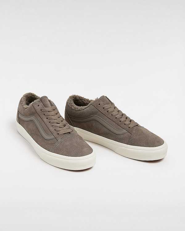 Grey Women Vans Old Skool Sneakers Canada | VN1280943