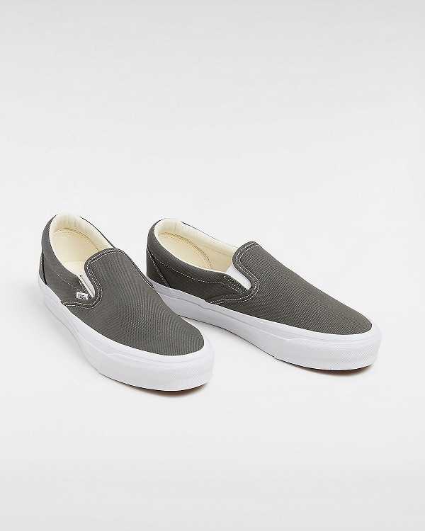 Grey Women Vans Premium 98 Slip On Shoes Canada | VN8534701