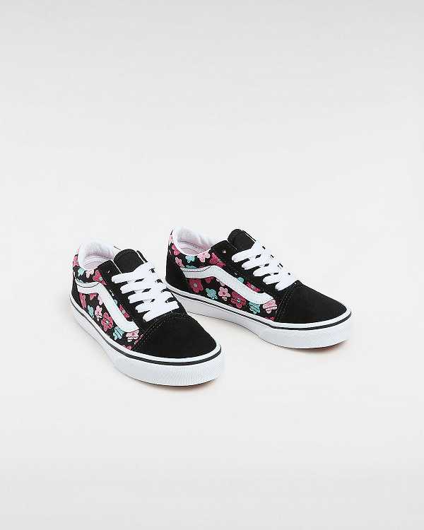 Multicolor Kids' Vans Old Skool Glitter (4-8 Years) Sneakers Canada | VN1723845