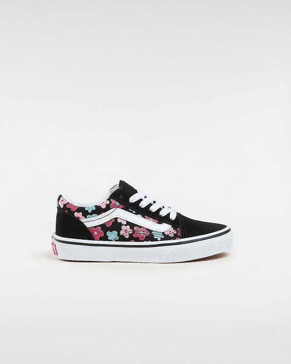 Multicolor Kids\' Vans Old Skool Glitter (4-8 Years) Sneakers Canada | VN1723845