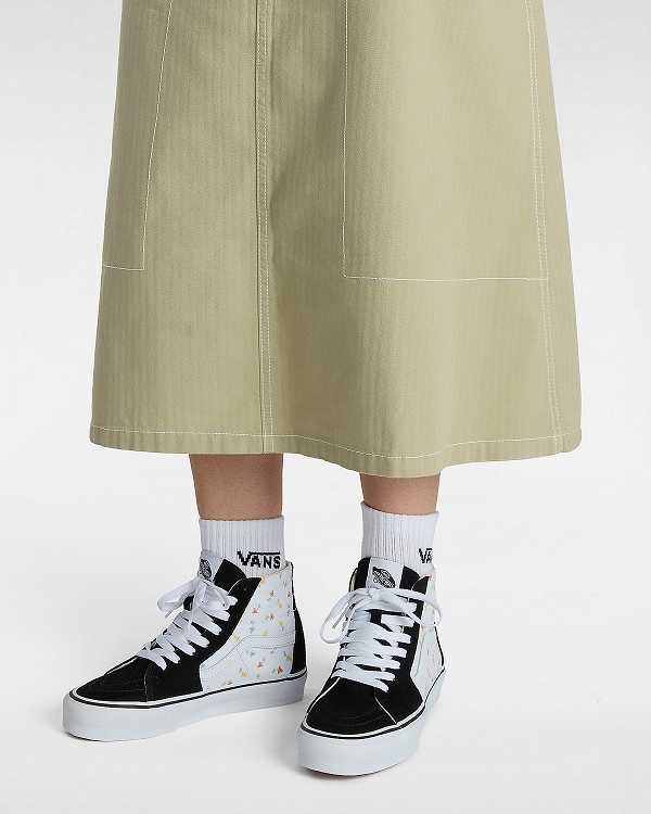 Multicolor Men Vans Sk8-Hi Tapered Sneakers Canada | VN0147592