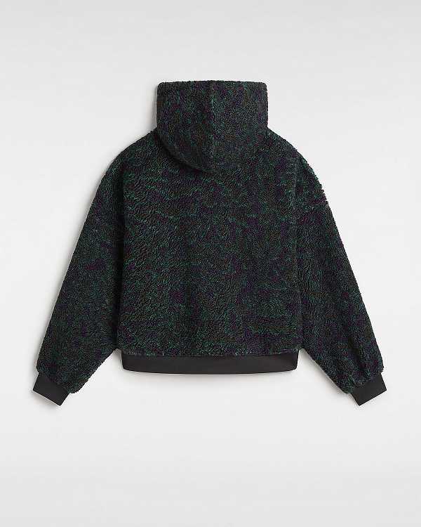 Multicolor Women Vans Collett Boucle Loose Hoodie Canada | VN8924503