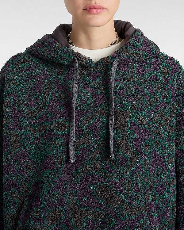 Multicolor Women Vans Collett Boucle Loose Hoodie Canada | VN8924503