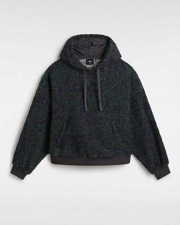 Multicolor Women Vans Collett Boucle Loose Hoodie Canada | VN8924503