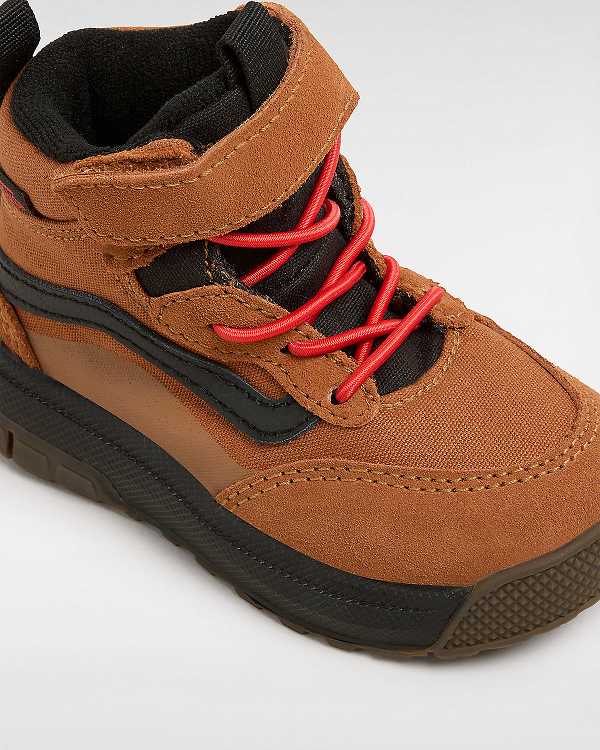 Orange Kids' Vans MTE Mini Crest (1-4 Years) Hiking Boots Canada | VN6123079