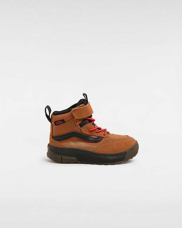 Orange Kids\' Vans MTE Mini Crest (1-4 Years) Hiking Boots Canada | VN6123079