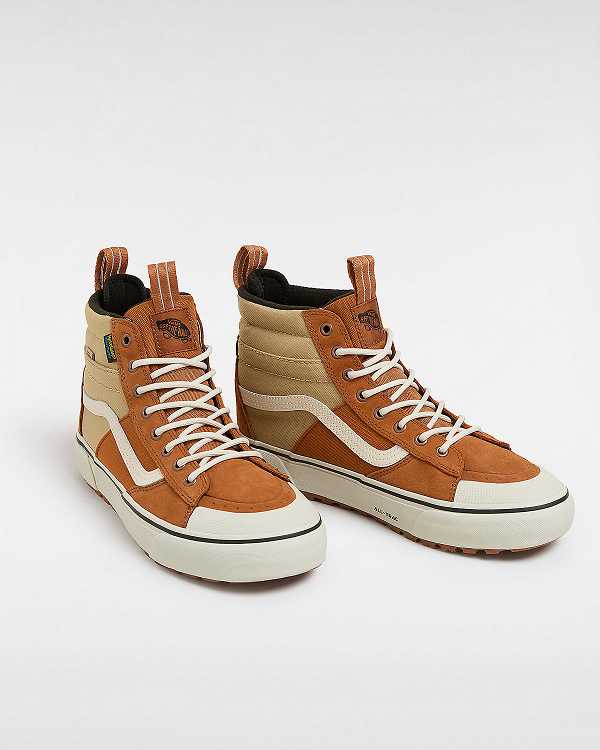 Orange Men Vans MTE Sk8-Hi Waterproof Shoes Canada | VN0249153
