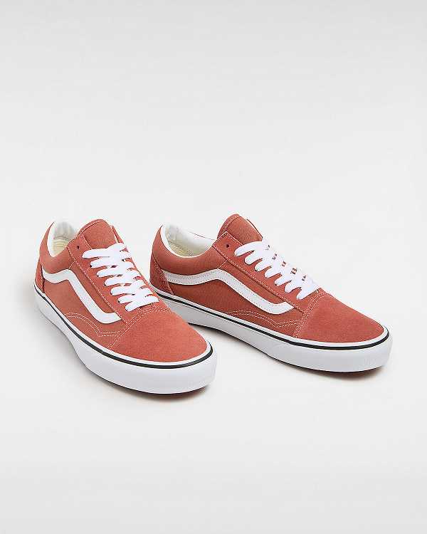 Orange Men Vans Old Skool Sneakers Canada | VN7069421