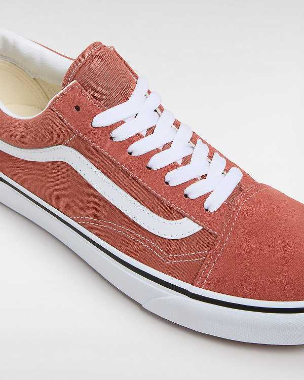 Orange Men Vans Old Skool Sneakers Canada | VN7069421