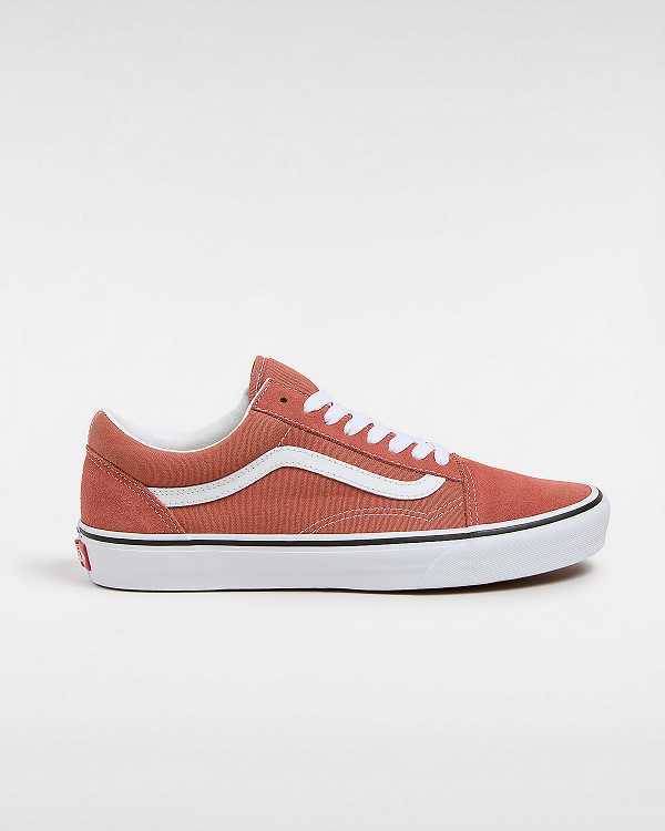 Orange Men Vans Old Skool Sneakers Canada | VN7069421