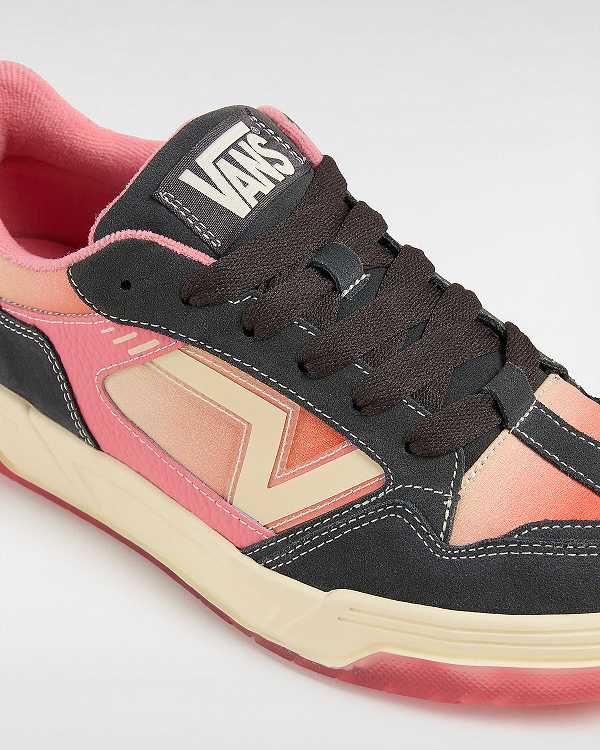 Orange Men Vans Upland Vintage Leather Sneakers Canada | VN6805173