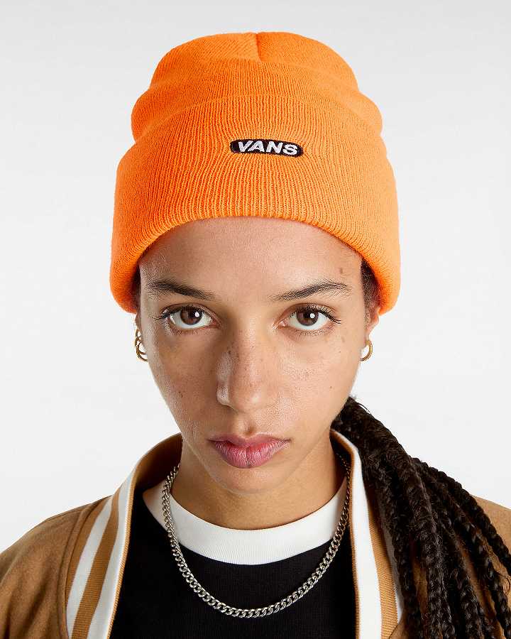Orange Unisex Vans Bagley Tall Cuff Beanie Canada | VN8956417