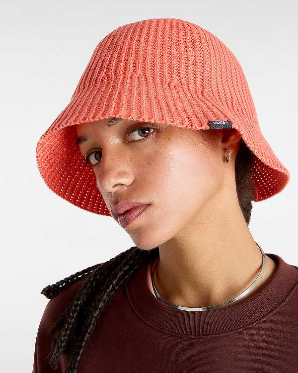 Orange Unisex Vans Knit Hats Canada | VN2908317
