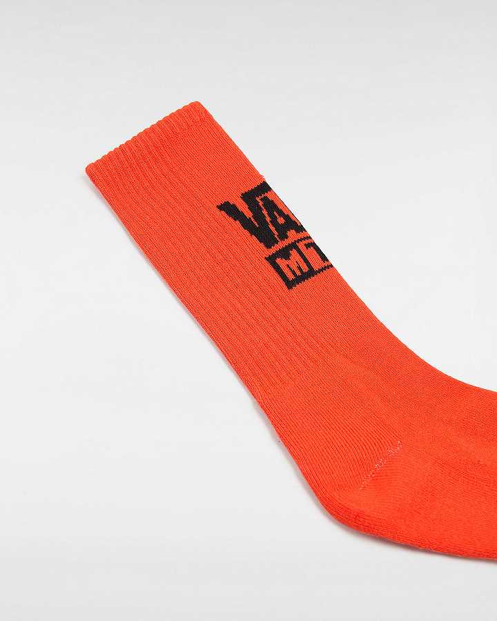 Orange Unisex Vans MTE Crestline Crew (1 Pair) Socks Canada | VN0953816