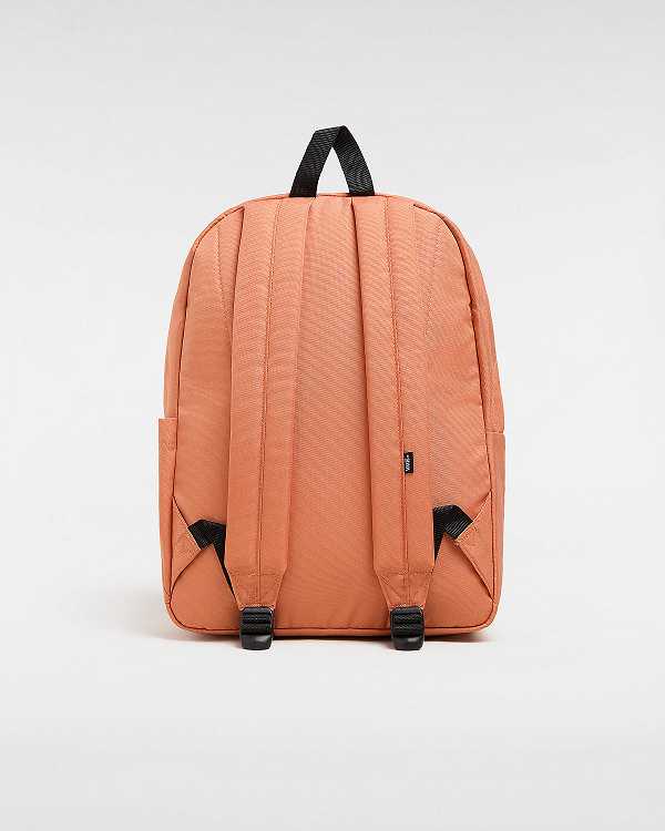 Orange Unisex Vans Old Skool Classic Backpacks Canada | VN4893267
