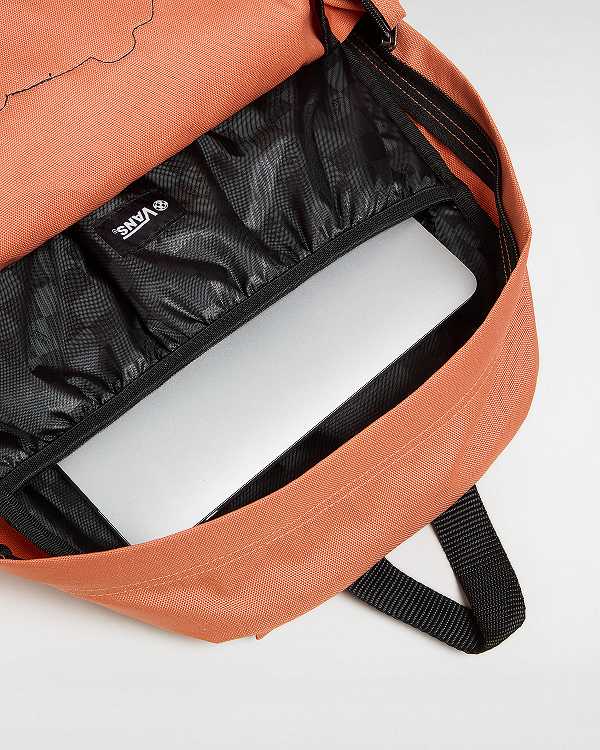 Orange Unisex Vans Old Skool Classic Backpacks Canada | VN4893267
