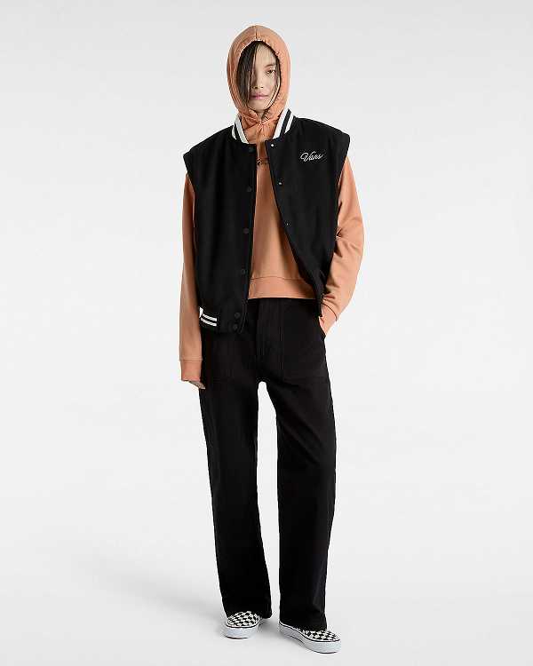 Orange Women Vans Essential Relaxed Fit Hoodie Canada | VN0913745