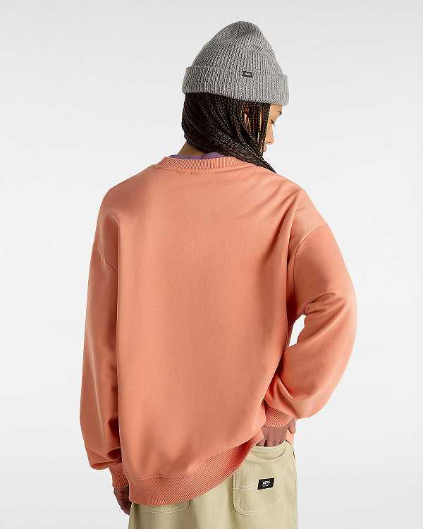 Orange Women Vans Flying V Sweatshirt Canada | VN4518907
