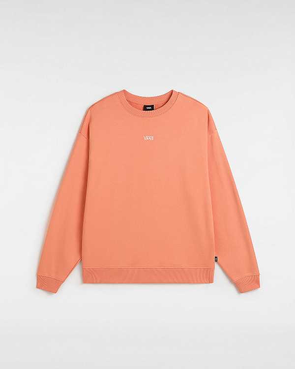 Orange Women Vans Flying V Sweatshirt Canada | VN4518907